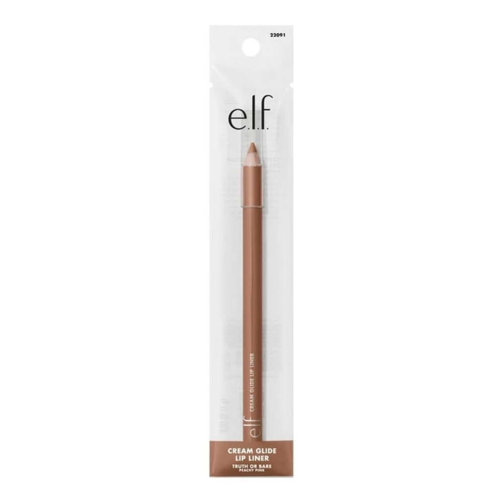 2 x elf E.l.f. Cream Glide Lip Liner, Truth or Bare